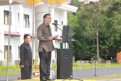 Walikota Irup dalam Upacara Peringatan Hari Kesaktian Pancasila